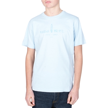 Stone Island jr. T-shirt 801621079 V0040 Light Blue